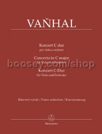Concerto for Viola and Orchestra C major (Viola & Piano)