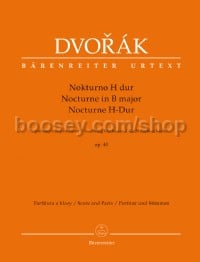 Nocturne for String Orchestra in B major Op. 40 (Score & Parts)