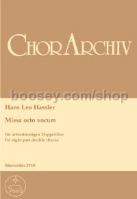 Missa Octo Vocum Vocal Score