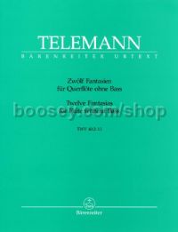 12 Fantasias for Flute