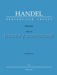 Messiah English text (Vocal Score: Urtext Edition)