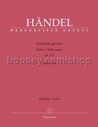 Concerto Grosso in Bb Major, HWV 312 Op.3/1