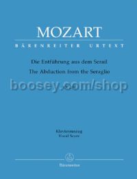 Die Entfuhrung Ger Vocal Score