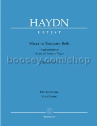 Missa in Tempore Belli, Hob.XXII:9 (Vocal Score)