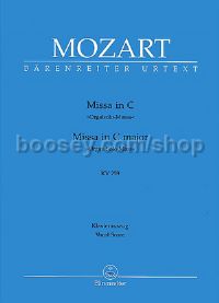 Mass in C major 'Organ Solo Mass' K259 (Vocal Score)