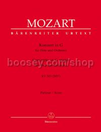 Concerto for Flute No. 1 in G (K.313) (K.285c) Score
