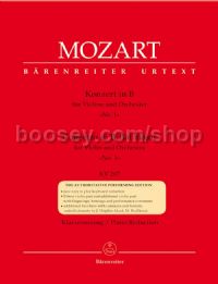 Concerto K207 Bb Violin/Piano