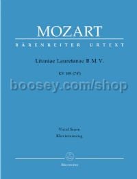 Litaniae Lauretanae K109 Vocal Score