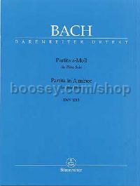 Partita in A Minor for Solo Flute, BWV 1013