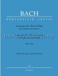 Concerto No3 DMaj 2Pf BWV1054
