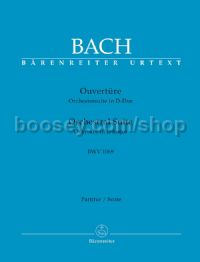 Orchestral Suite (Overture) in D, BWV 1069