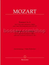 Viola Concerto in A major K622