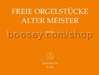 Free Organ Pieces By Old Masters Book 2 - Organ