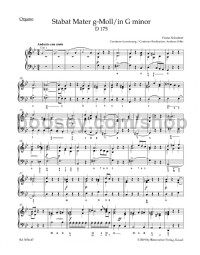 Stabat Mater in G minor D 175 (Organ)