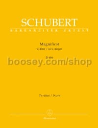 Magnificat in C major D 486 (Full Score)