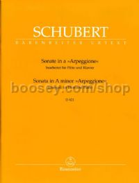 Sonata in A minor D821 "Arpeggione" (arr. flute)