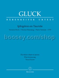 Iphigénie en Tauride (Vocal Score) (Paris version of 1779)