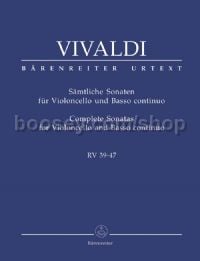 Complete Cello Sonatas RV39-47