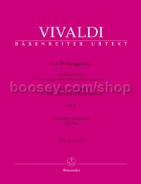La Stravaganza op. 4 Vol.II (Full Score)