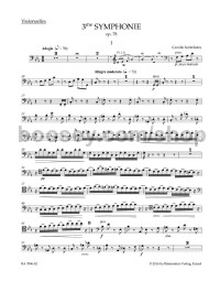 Symphony no. 3 in C minor op. 78 (Viola Part)