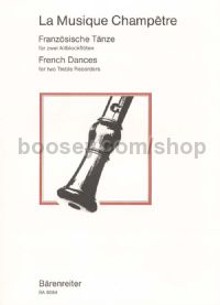 Musique Champetre la french Dances Recorder