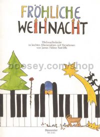 Froehliche Weihnacht easy Piano Variations