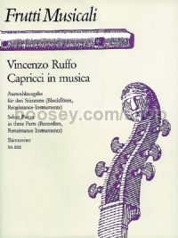 Capricci In Musica selected Pieces