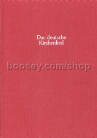 Deutsche Kirchenlied das vol.iii/1/1 Die Melodi