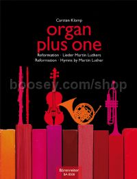 Organ Plus One: Reformation - Hymns by Martin Luther (Score & Parts)