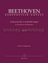 Concerto for Pianoforte and Orchestra No. 2 in Bb major, op. 19 (Critical Commentary)