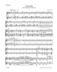 Concerto in G major for Piano and Orchestra (Violin II)