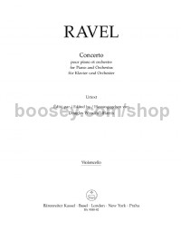 Concerto in G major for Piano and Orchestra (Cello)