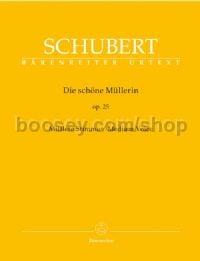 Die schöne Müllerin Op.25 (Medium Voice)