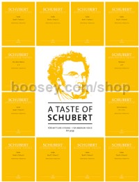 A Taste of Schubert for Medium Voice