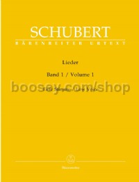 Lieder, Volume 1 (Low Voice)