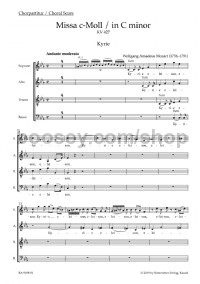 Mass in C Minor K427 (Choral Score)