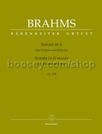 Sonata in D minor for Violin and Piano, op. 108