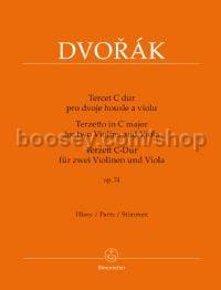 Terzetto in C major for two Violins and Viola, op. 74 (parts)