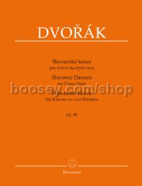 Slavonic Dances for Piano Duet op. 46