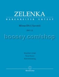 Missa Divi Xaverii ZWV 12 (Vocal Score)