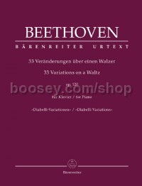 33 Variations on a Waltz Op.120 (Diabelli Variations)