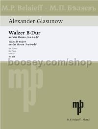 Waltz in Bb major op. 23 - piano