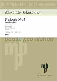 Symphony No. 2 in F# minor op. 16 - orchestra (study score)
