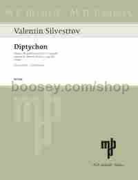 Diptychon - mixed chorus a cappella (SSAATTBB & Basso profundo) (choral score)