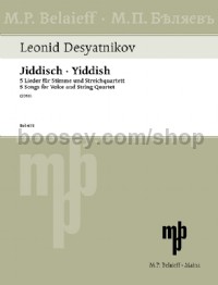 Yiddish (Voice & String Quartet)