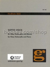 Sotto Voce - flute, cello & piano