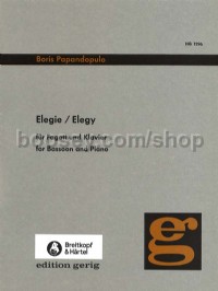 Elegie - bassoon & piano