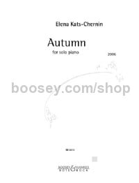 Autumn (Piano) - Digital Sheet Music