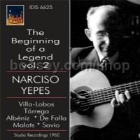Narciso Yepes: The Beginning Of A Legend - Vol.2  (Dynamic Audio CD)