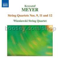 String Quartets nos 9, 11 & 12 (Naxos Audio CD)